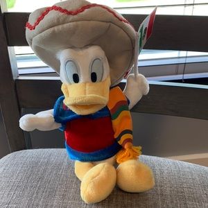 Disney World Epcot Mexico Donald Plush